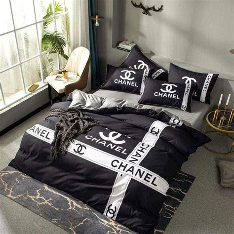 chanel comforter sets|cheap Chanel comforter set.